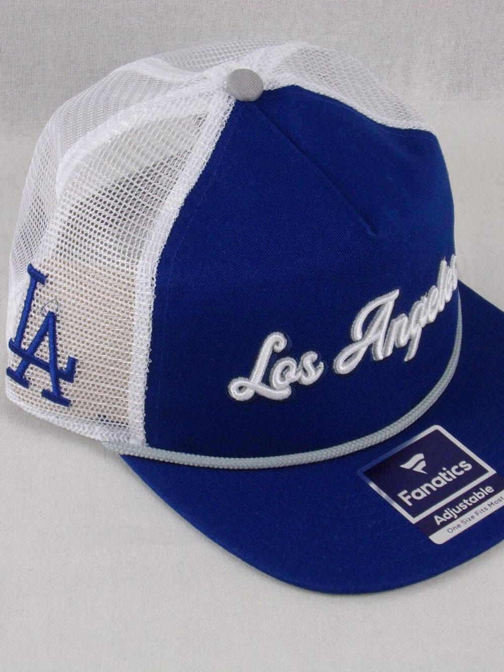 Los Angeles Dodgers Snapback Hat Royal Blue MLB Fanatics Heritage Golfer